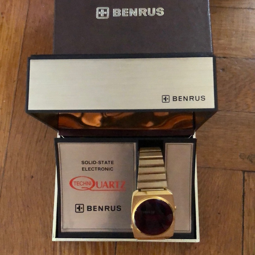 Vintage Benrus Electronic Watch